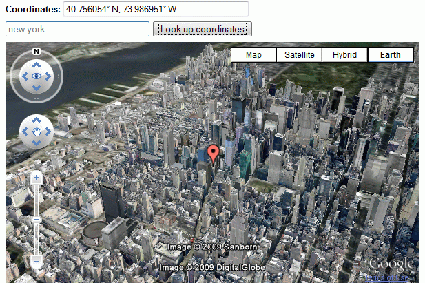 Semantic Forms displaying a Google Map via the Google Maps form input hook of Semantic Maps