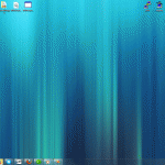 Screenshot of my desktop (only the mail monitor) 3 days after I started using Windows 7