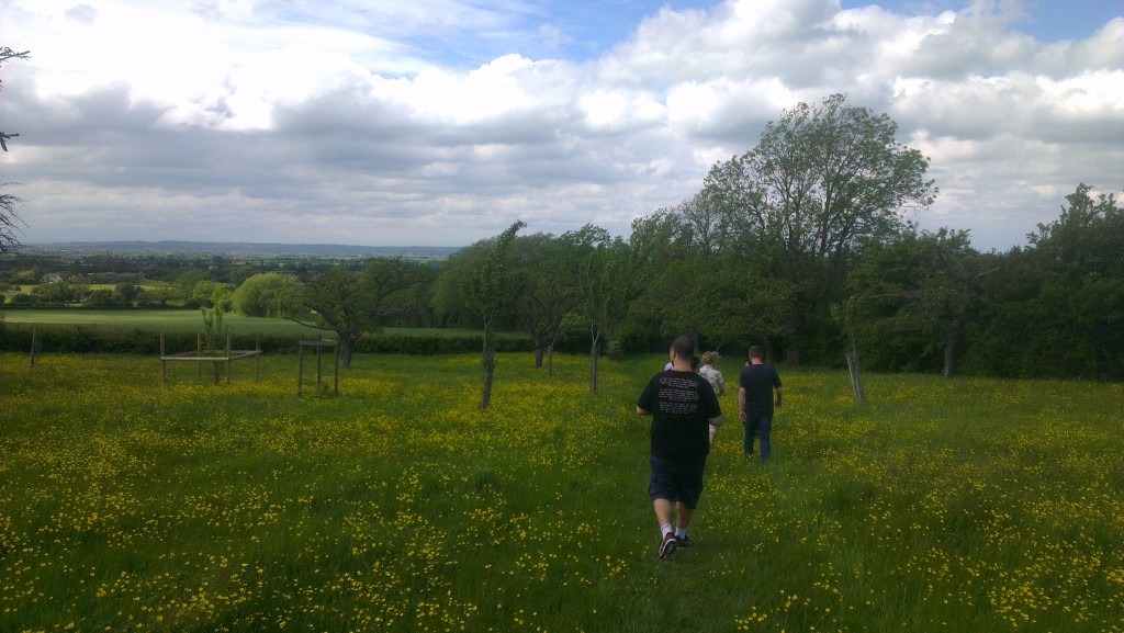 Walk through the countryside on Friday